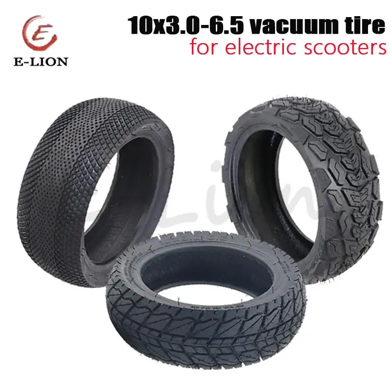 

Бескамерная шина 10x3.0-6.5 для электросамокатов Zero 11X и Kaabo Wolf, устойчивая к проколам, передняя/задняя вакуумная покрышка