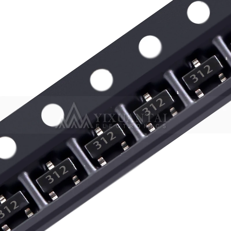 10pcs/lot ZXTP2025FTA SOT-23 312 PNP 50V 5A Marking：312 ZXTP2025 ZXTP2025F ZXTP2025FT