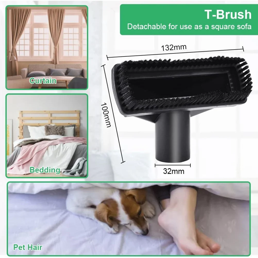 범용 진공 청소기 부착물, Karcher, Miele, Siemens, AEG, Bosch용, 6 피스