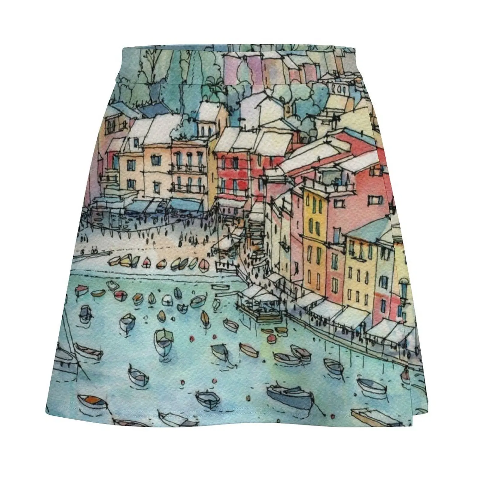Portofino, Italy Mini Skirt skirts for women festival outfit women chic and elegant woman skirt Korean skirts Mini Skirt