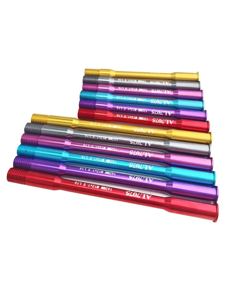 AliExpress NONE Ultra-Light Aluminum Alloy Road Bike Thru Axle Set Front 120mm M12x1.5 Rear 162mm M12x1.5 Fits  AD300/350/500 RT380 RS450
