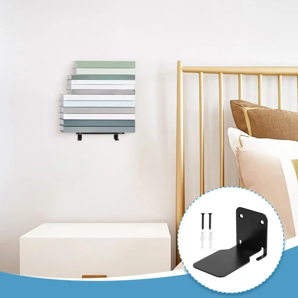 

Invisible Floating Bookshelf Book Organizer Multipurpose Bookcase Wall Mounted
