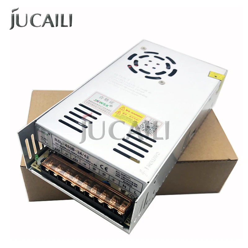 Jucaili Printer parts 42V And 24V integrated Power Supply 24V 7A and 42V 6A 220V Power Power Supply Box for inkjet printer