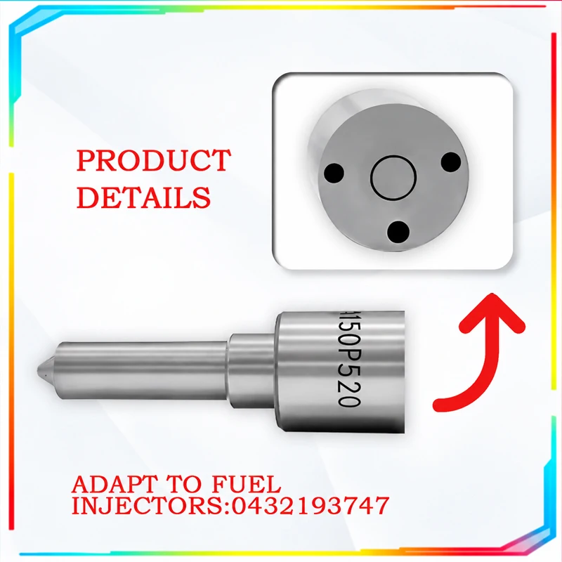 DSLA150P520 DSLA150P706 DLLA145P1068 DSLA150P502 Flat Head White Needle Spray Nozzle Is Suitable For Auto Engine Part XF1224