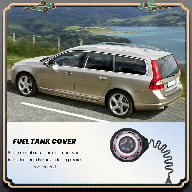 

M45K-31392044 Car Oil Fuel Tank Cover For Volvo V70 S60 XC90 S80 XC60 1999-2015