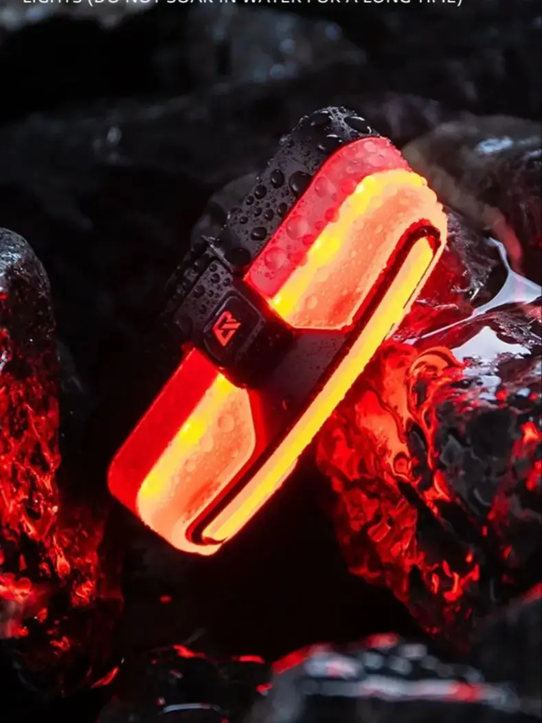 AliExpress ROCKBROS Bicycle Tail Light Type-C Charging IPX6 Brake Sensor 5 Modes Cycling Taillight Smart Warning Light Bike Accessories