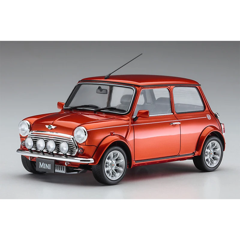 Hasegawa 21157 Static Assembled Car Model Toy 1/24 Scale For Mini Cooper Sports Pack Limited 1998 Car Model Kit