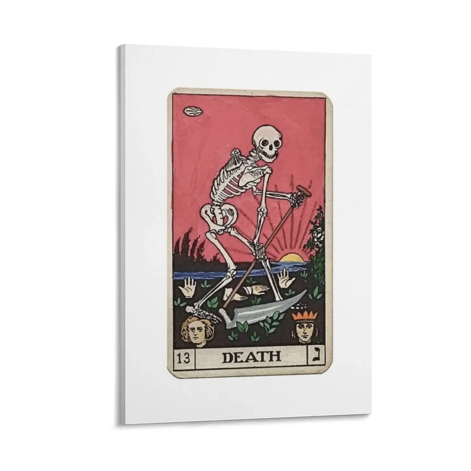 

Death Tarot Canvas Painting anime posters posters anime Decoration for home anime figure