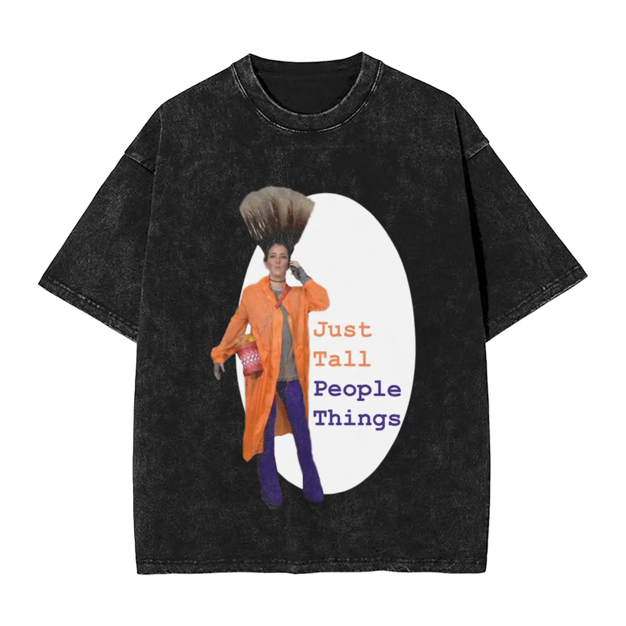 Just Tall People Things Jenna Marbles Classic Stylish A Vintage Oversized Cotton Unisex T-Shirts