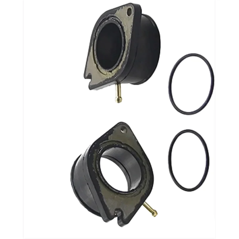 For XV700 XV750 XV920 Virago VIRAGO 1100 XV1100 XV 700 750 920 2Pcs Motorcycle Carburetor Intake Manifold Adapter