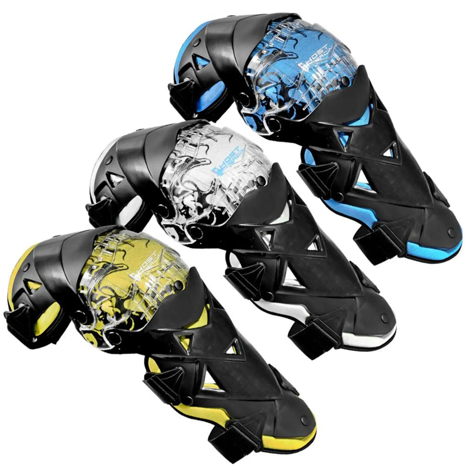 Enduro Motorcycle Knee Pads Adjustable Protective Gear Shin Guard for Motocross Cycling Sports