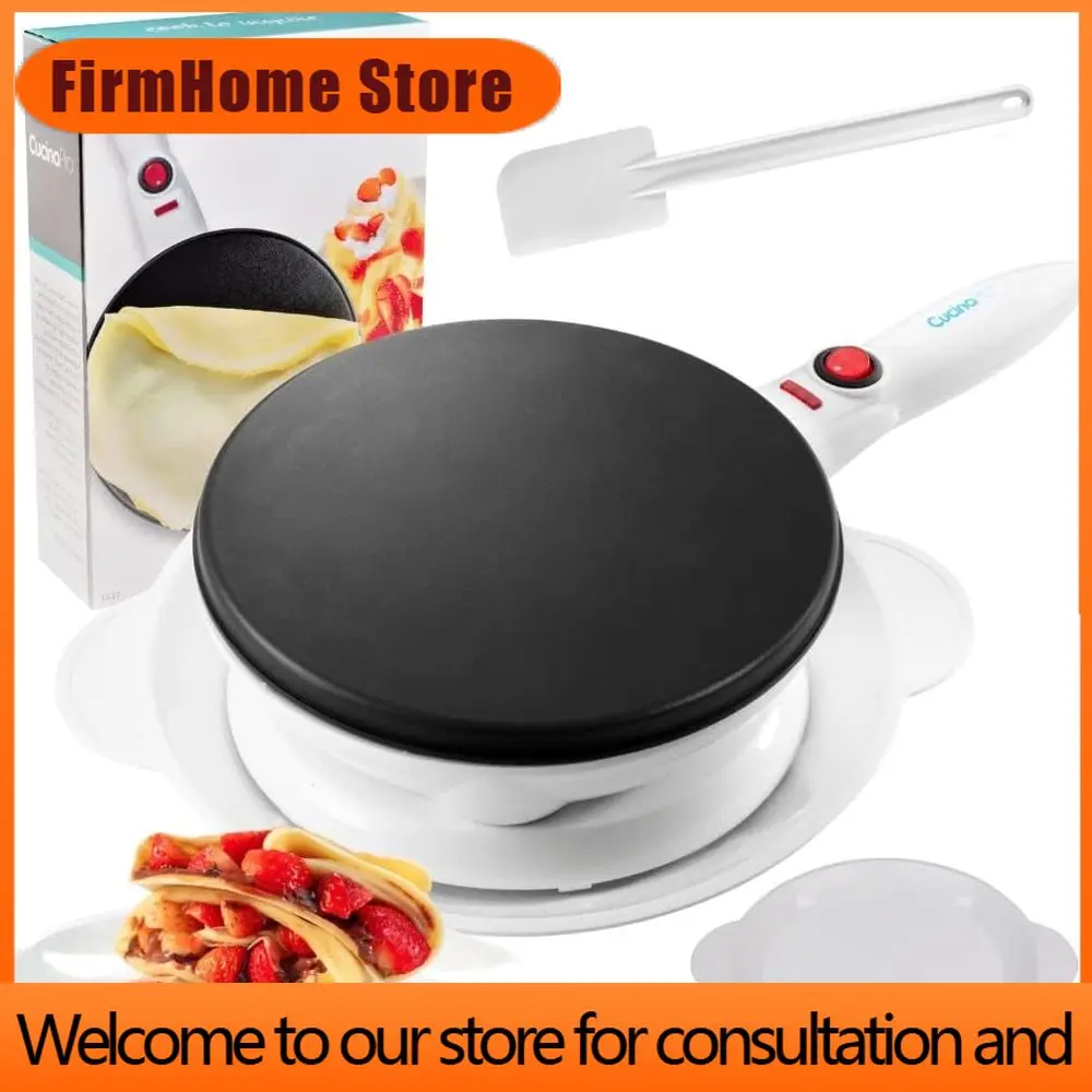 FirmHome StorePortable Electric Crepe Maker - Non-Stick Plate, Recipe Guide, Ideal For Mother's Day Breakfast