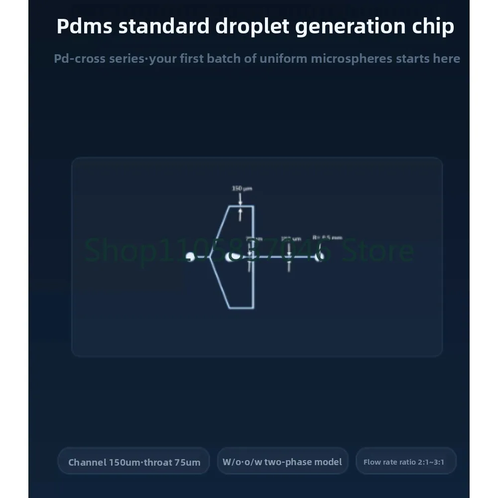 Research Preparati of High Precisi 100-250 μ m Microspheres for PDMS Cross Single loti Droplet Chip