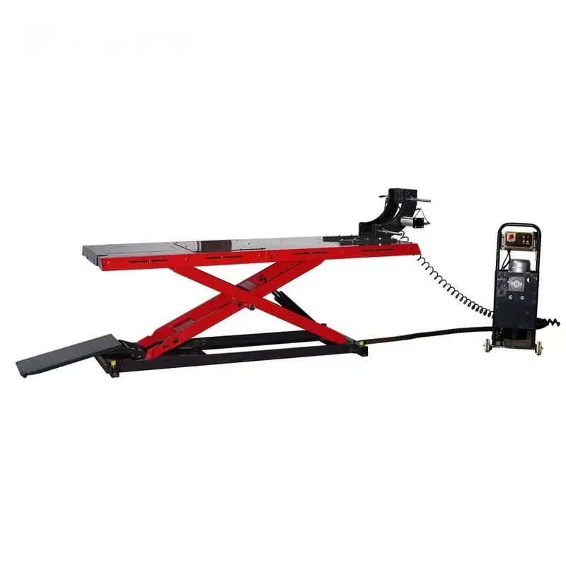 Factory Price Hydraulic Motorcycle Lift Table Jack Stand Ramp for Bike Repair Maintenance Heavy Duty Lifting Platform Tool