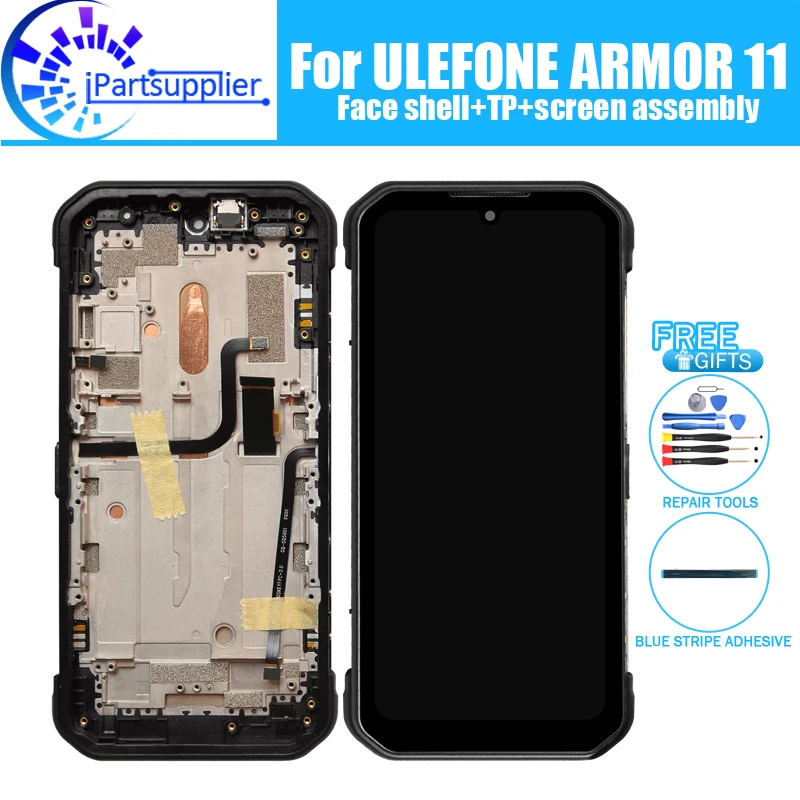 

ULEFONE ARMOR 11 LCD Display+Touch Screen Digitizer +Frame Assembly 100% Original New LCD+Touch Digitizer for ULEFONE ARMOR 11