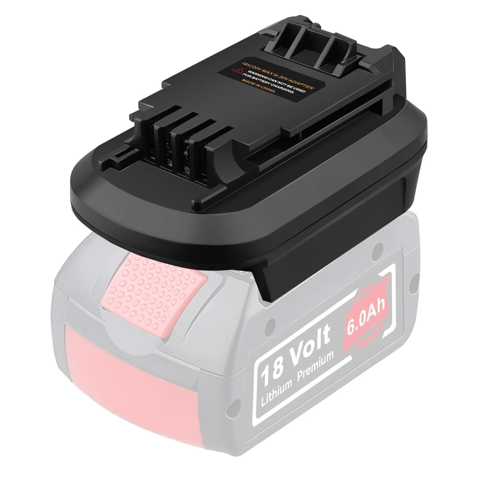 

For Makita/DW/Milwaukee/Bosch 18/20V Li-ion Batteries Compatible with For Black&Decker 18/20V Battery Power Tool Battery Adapter
