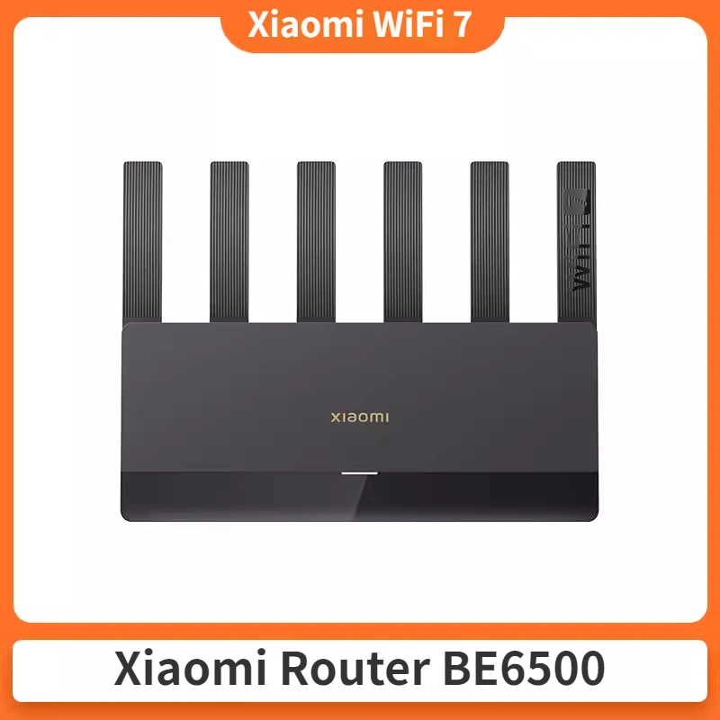 

Xiaomi Router BE6500 WiFi 7 Qualcomm Quad-core OFDMA Enhanced 6 Signal Amplifier WiFi Extender 2.4/5GHz Dual Broadband mesh wifi