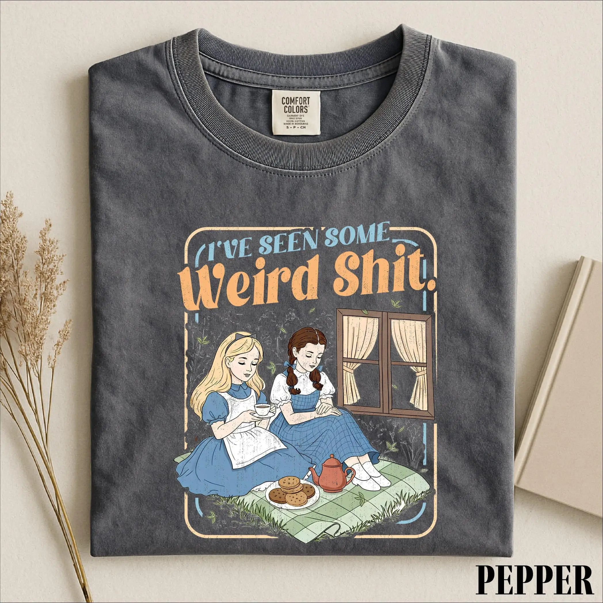 I’ve Seen Some Weird Shit Shirt, Funny Storybook Graphic Tee, Sarcastic Humor T-Shirt Gift for Weird Friends