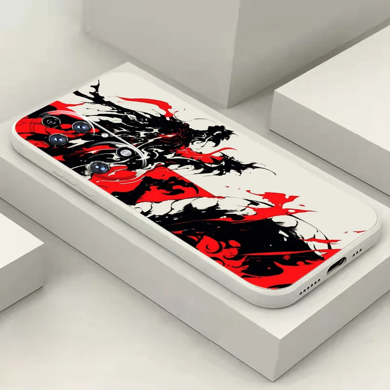 중국 디바인 드래곤 휴대폰 케이스, 화웨이 P50 P50E P40 P30 P20 PRO LITE P 스마트 Z S 액체 실리콘 뒷면