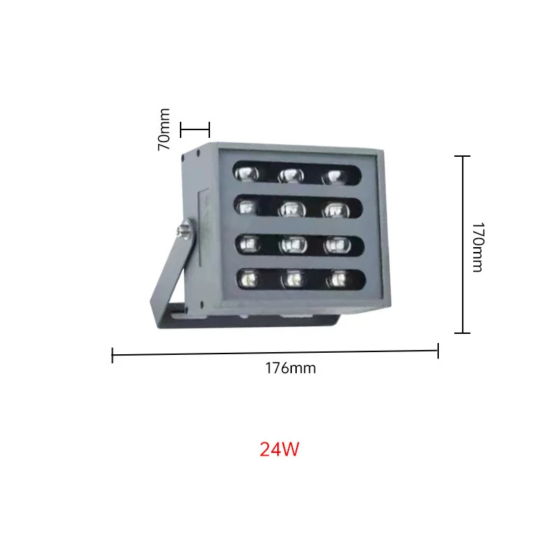 Lampu Sorot pohon Natal, cahaya luar ruangan pohon, lampu lanskap Multi warna, lampu sorot pelangi, pencelupan pohon, Led IP65, tahan air RGB