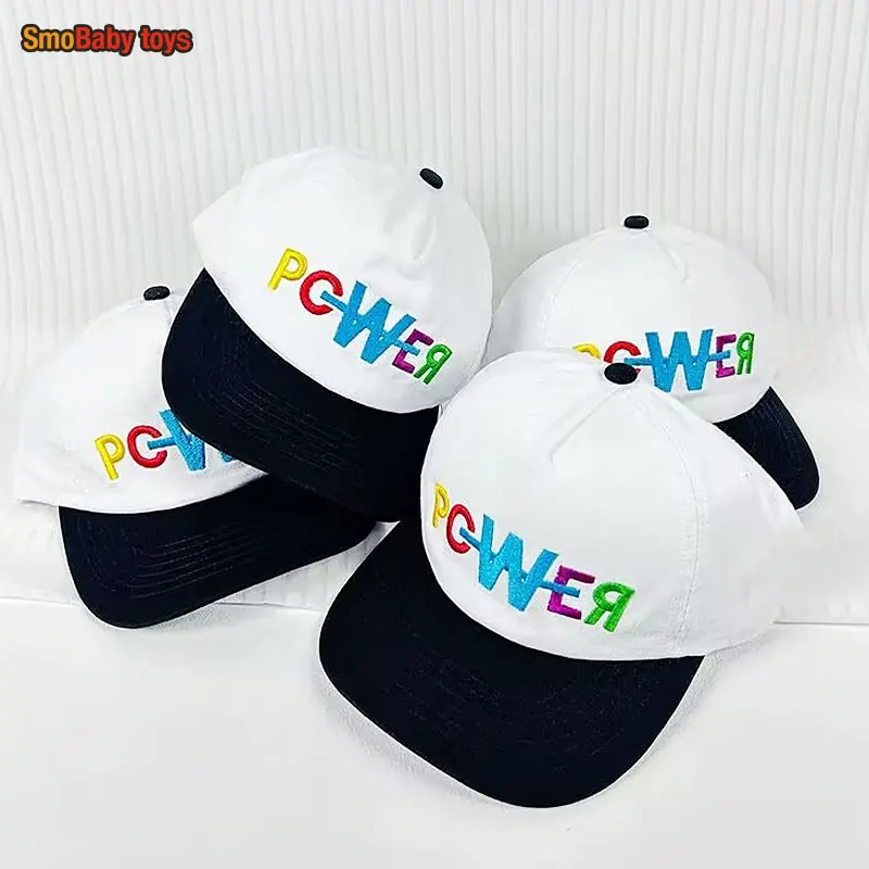 KPOP Bigbang G-DRAGON POWER impression casquette de Baseball lettre brodée toile chapeau de Baseball garçons filles mode casquette à visière Fans cadeau