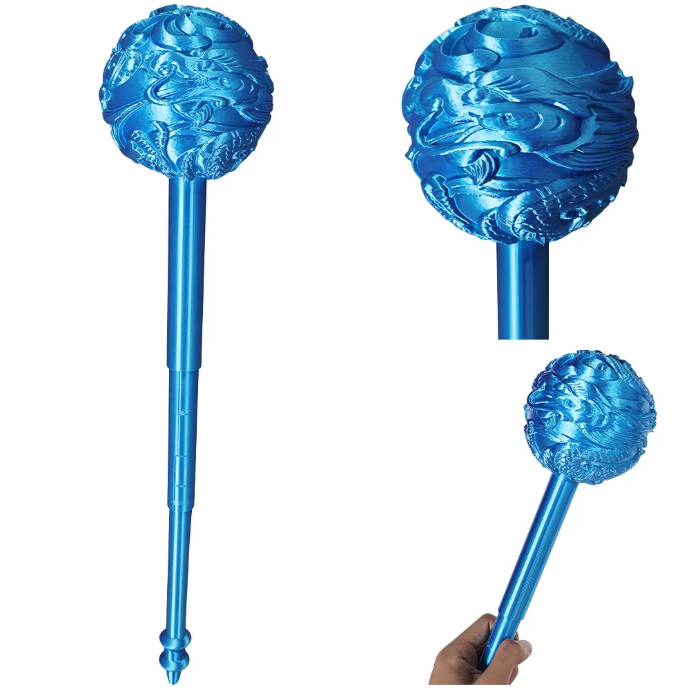 Aobingคอสเพลย์Ao Bingอาวุธ2025ภาพยนตร์Ne Zha 2เครื่องแต่งกายค้อนน้ําแข็งเครื่องประดับของขวัญฮาโลวีนCarnival Props