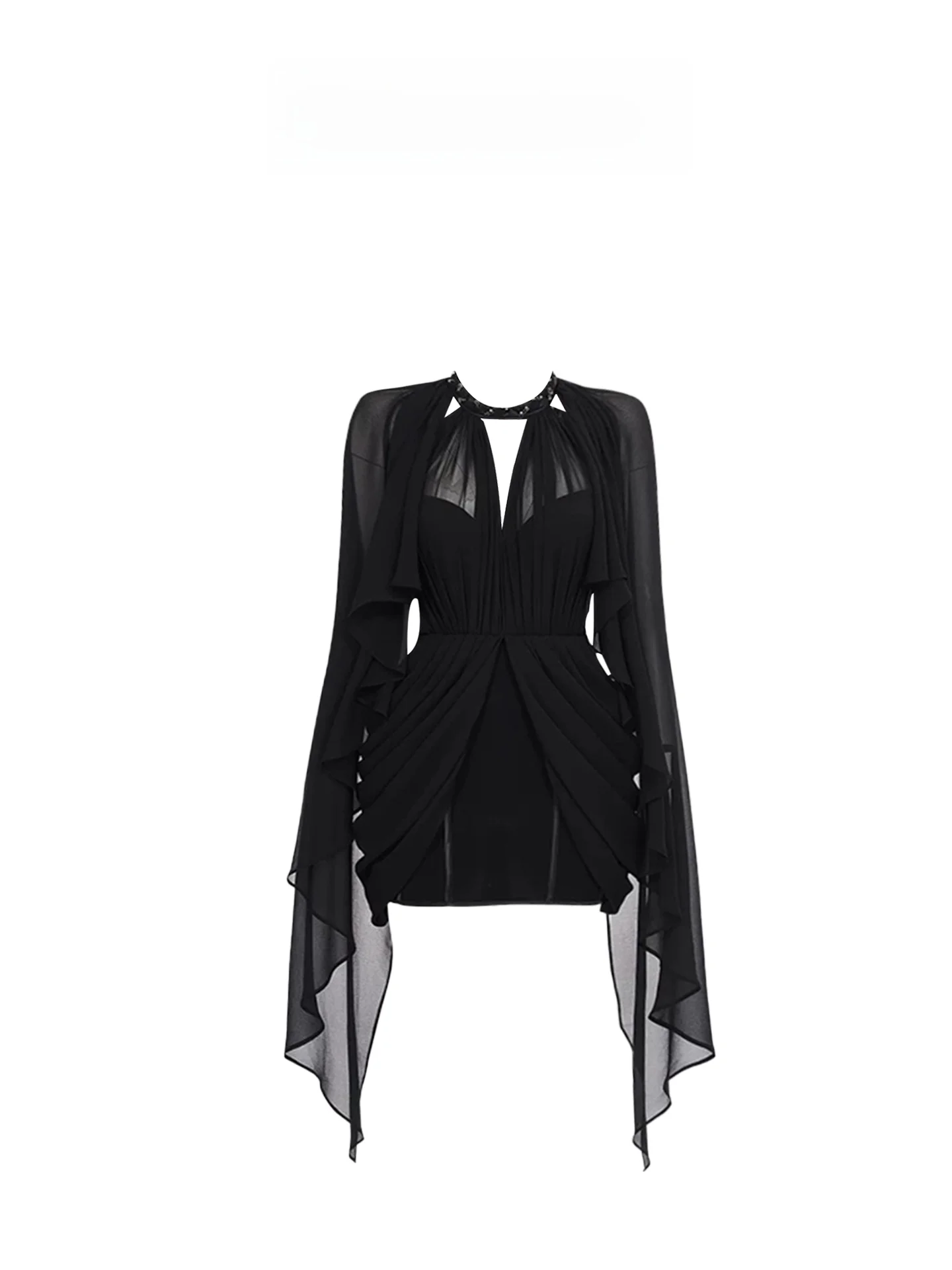 

HEZA Retro Knitted Shoulder Wrap Dress Women's Summer Vacation Style Sexy Bodycon Short Skirt plus Size Women's Dress