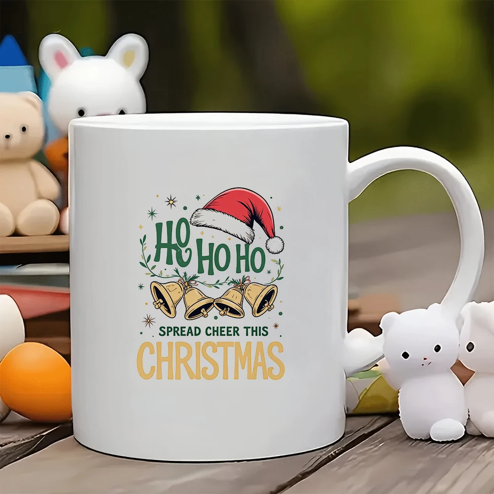 

11oz Mug + Cartoon Christmas Theme + Joyful and Cozy Atmosphere + Christmas Gift - Kids Cup Family Office Coffee Companion