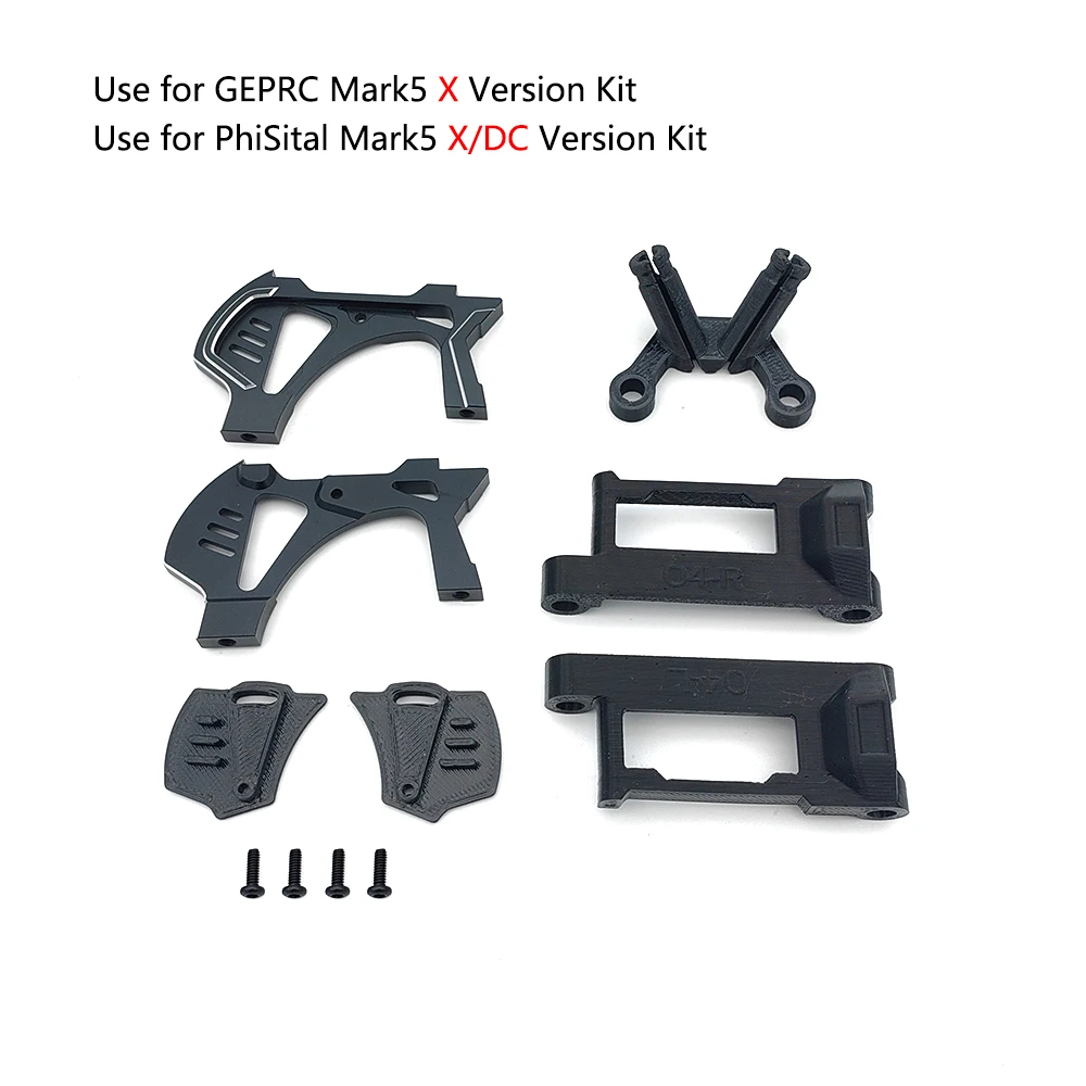 MARK5 O4 Pro DC/X Rahmen-Upgrade-Kits, Rahmenteile, Upgrade-Paket, Basis für FPV Freestyle RC Racing Drohne für GEPRC/PhiSital Mark5 – Detail 1