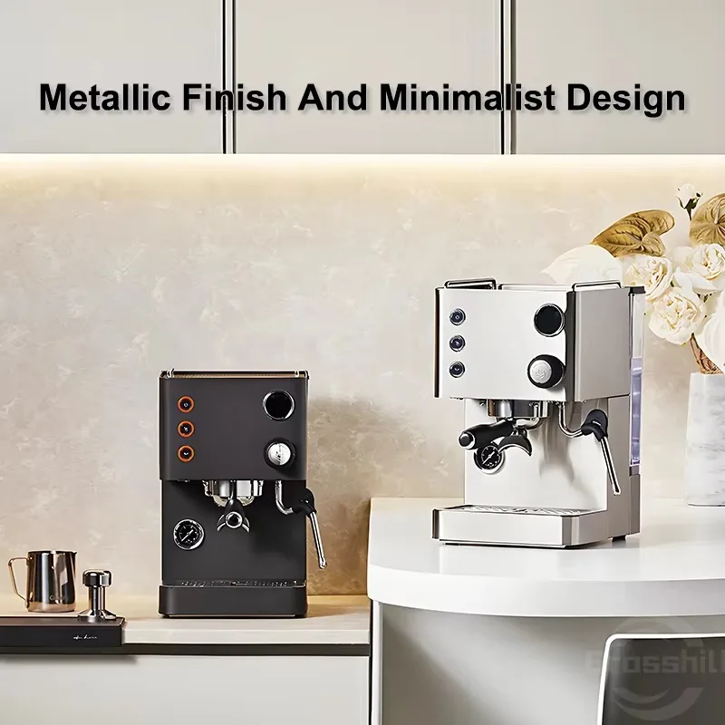 

High Quality PID Temp Control Thermoblock Steam 58mm Group Espresso Electric Coffee Bean Grinder