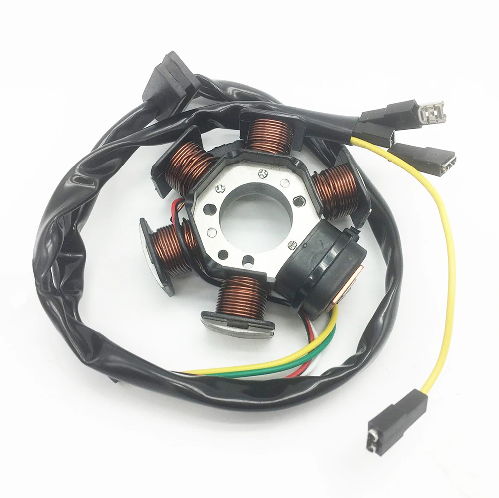 AM6 50 Stator Flywheel Magnet For Aprilia RS RX MX 50CC Ignition Charing Coil Generator Racing Scooter Moped DC