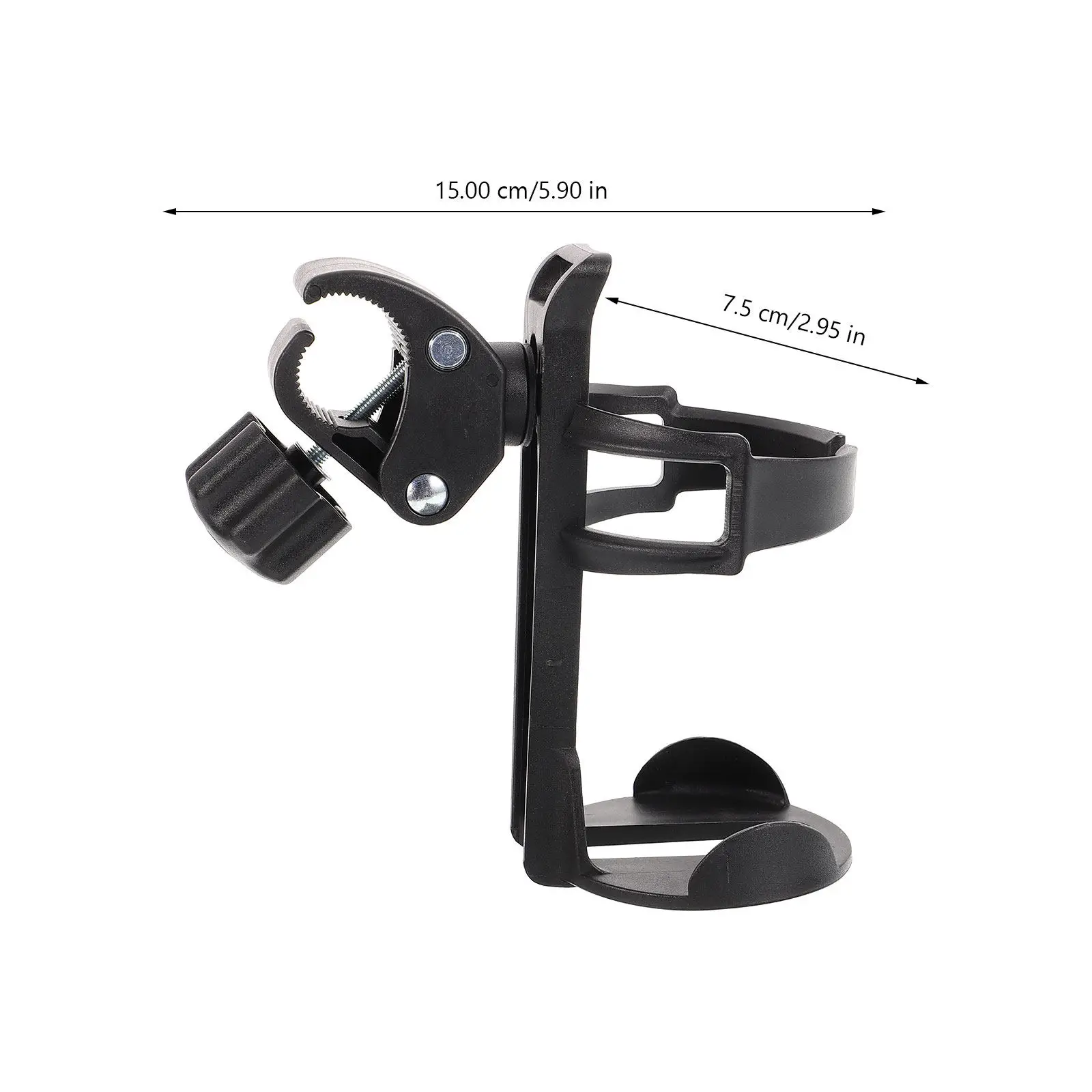 Universal Stroller Cup Holder for Stroller Walker Bicycle Scooter Trolley Wheelchair Outdoor Drink Bottle Coffee Cup Holder