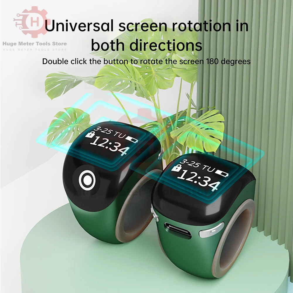 S7pro S8proสมาร์ทTasbih TALLY Counterเคาน์เตอร์นิ้วมุสลิมTasbeeh Zikrแหวนสวดมนต์เวลาการสั่นสะเทือนเตือนจอแสดงผลOLED