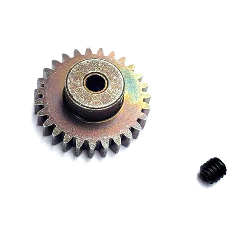 FULL-5X 27T Steel Motor Gear Upgrade Parts For Wltoys 144001 124019 124018 A959-B A959B A969B RC Car Spare Accessories