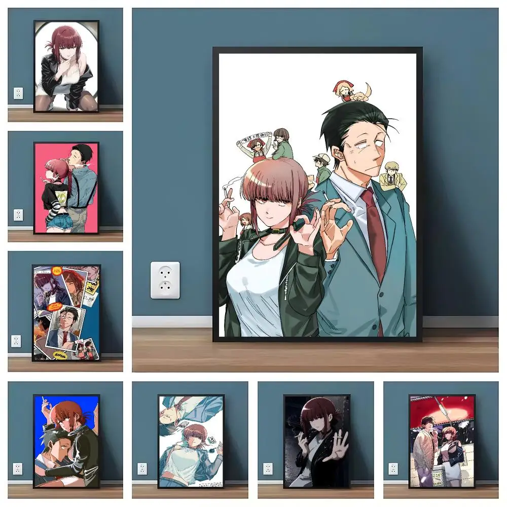 Anime Smoking Behind the Supermarket with You Poster Pegatina artistica HD autoadhesiva impermeable para salon dormitorio