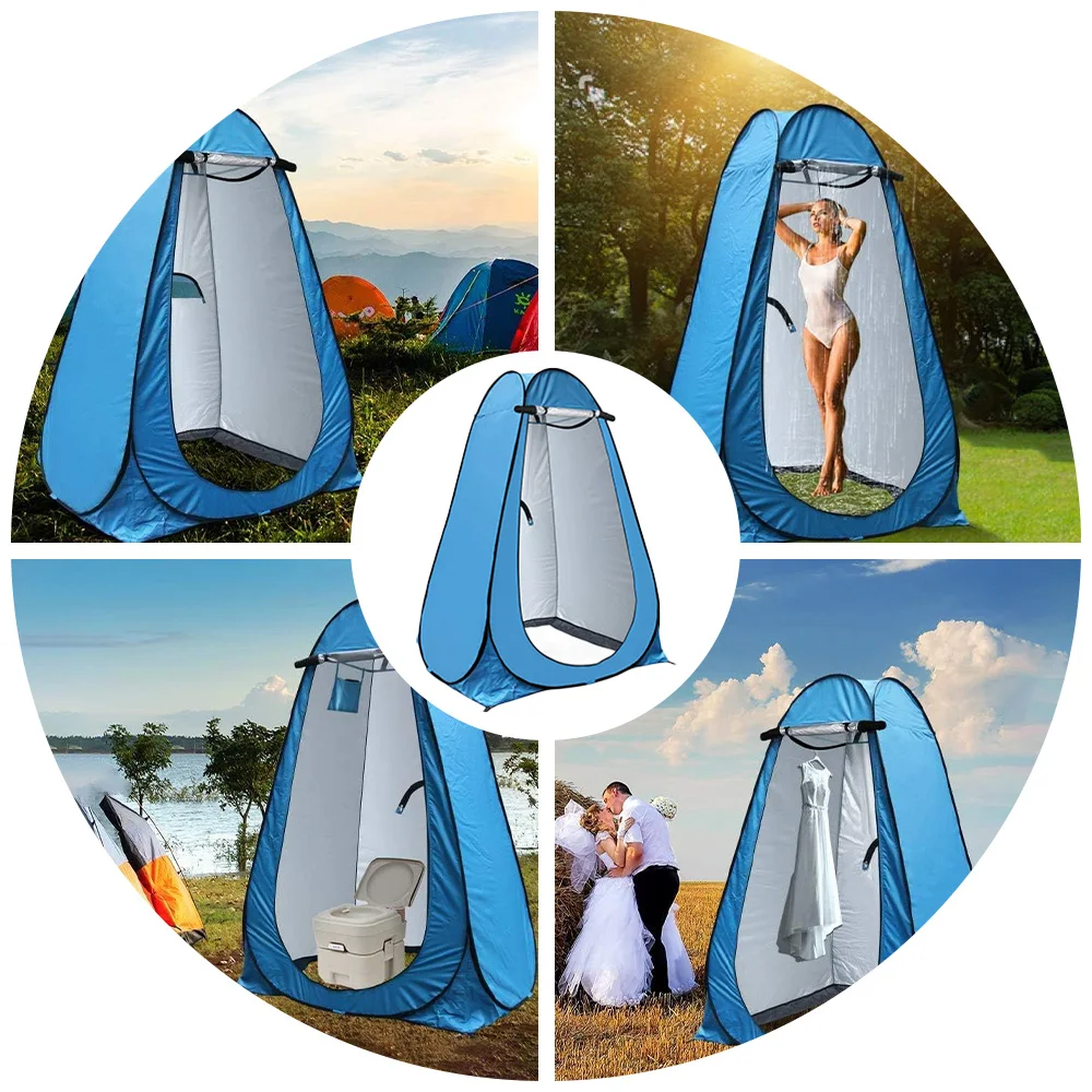 Stand Up Tents for Camping Spacious and Portable Privacy Shelter for Outdoor Toilet Use Quick Showers and Changing Clothes