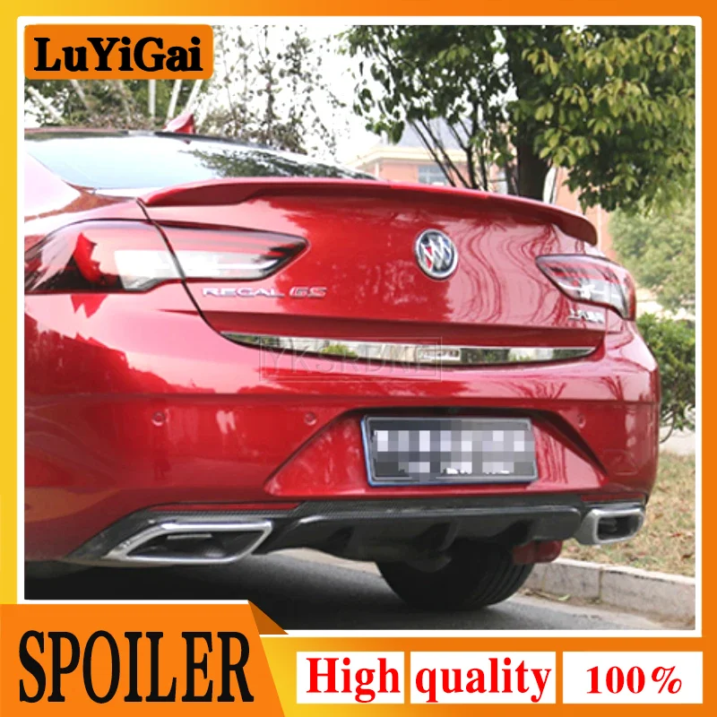 For opel insignia spoiler 2017-2019 ABS material rear car high-quality spoiler Wing Trunk Lip Boot Cover Car Styling