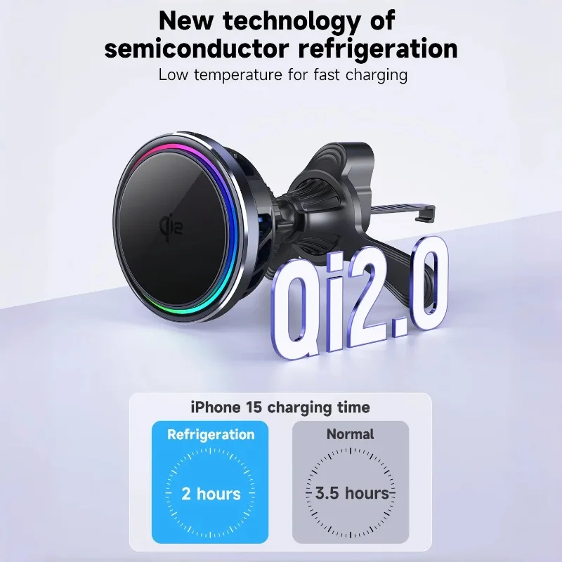 caricabatterie-wireless-per-auto-qi20-15w-con-raffreddamento-a-semiconduttore-per-magsafe-iphone-17-16-15-supporto-per-bocchetta-dell'aria-con-luce-rgb-e-ricarica-rapida