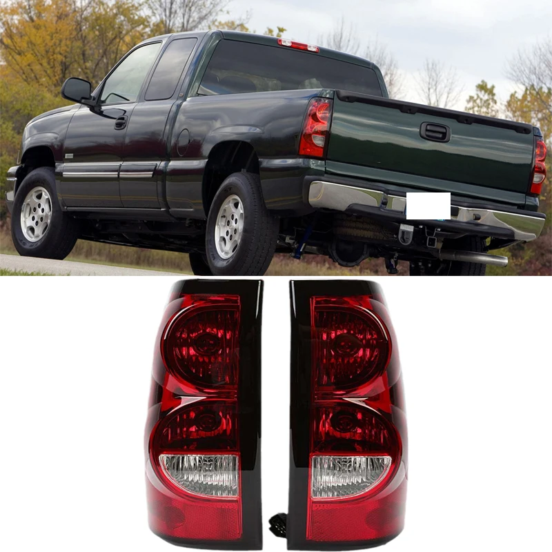 Car Light Assembly For Chevrolet Silverado 2003 2004 2005 2006 Taillight Rear Stop Tail Lamp Brake Light Accessories