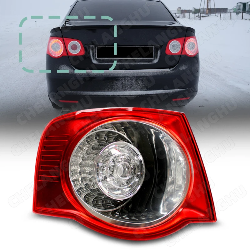 

1Pc Left Side Outer LED Taillight For VW Jetta V 5 2005 2006 2007 2008 2009 2010 2011 Car-Styling Rear Tail Light Lamp