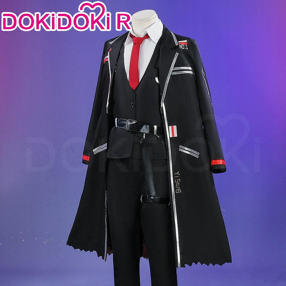 Yi Sang Cosplay Costume Game Limbus Company Cosplay【S-2XL】DokiDoki-R Uniform Suit Costume Yi Sang Cosplay Plus Size Halloween