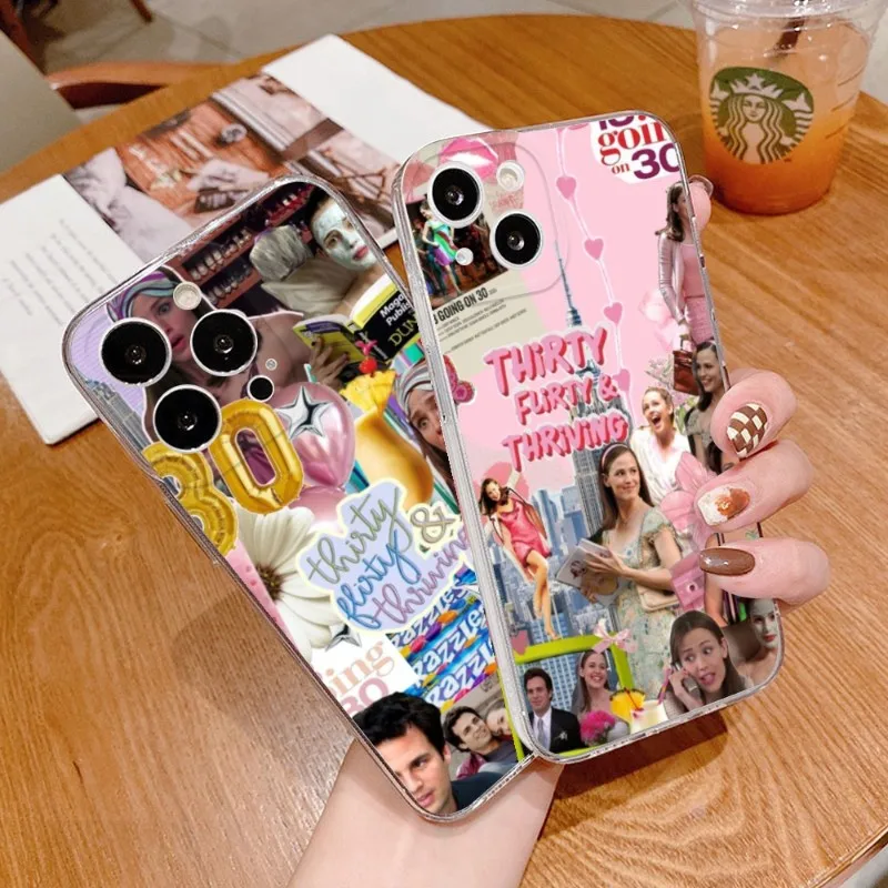 13 going on 30 movie Phone Case FOR IPhone 15 14 12 11 Pro 15 Plus 13 Pro MAX XR Xs MINI Transparent Covers