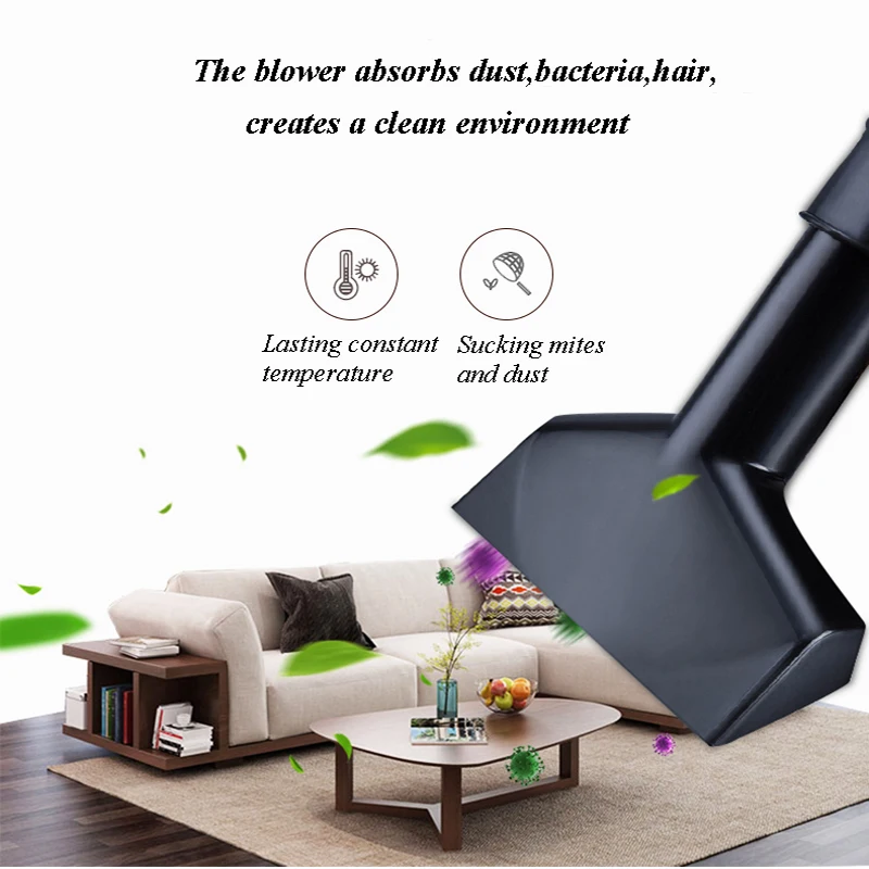 Ventilatore per computer domestico ad alta potenza Asciugacapelli Ventilatore di livello industriale Utensili elettrici per spolverare B5-2.8