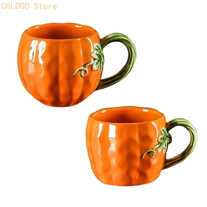 Fall Serving Cups with Stem Grip for Coffee and Table Use Daily D0LD
