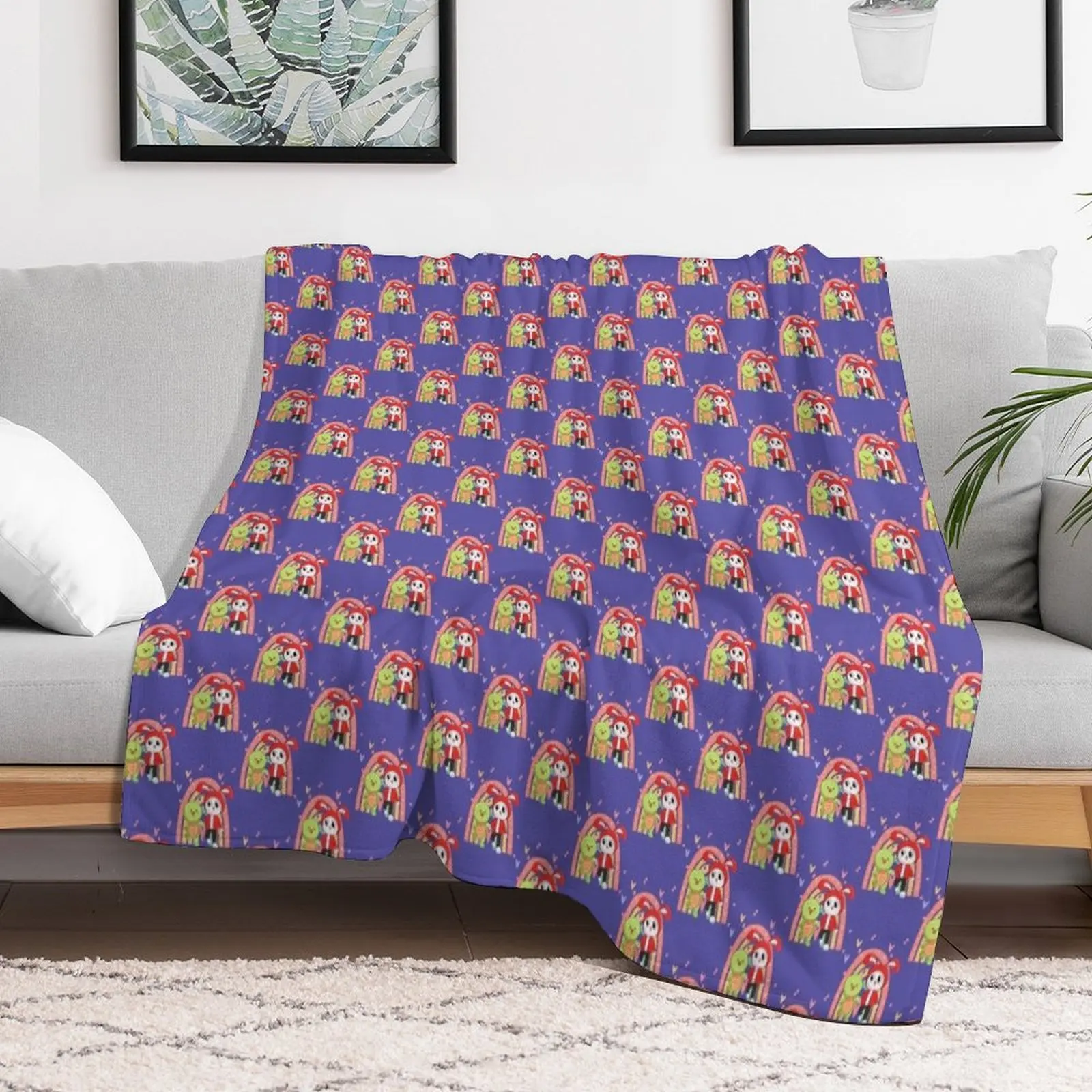 mikey maizen maizen sisters mikey Throw Blanket Decoratives Multi-Purpose Blankets