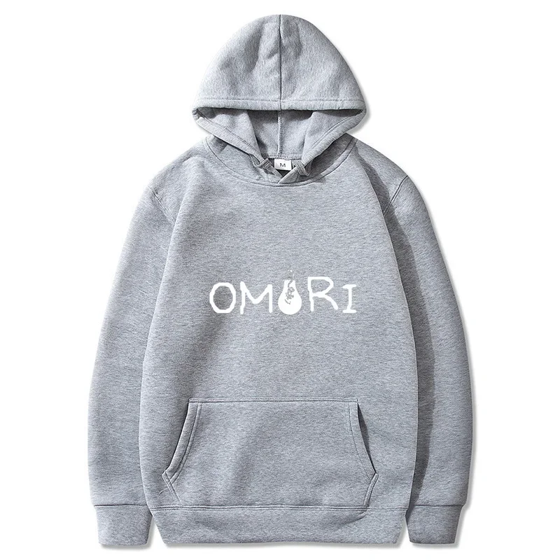 Omori pullover hoodie hooded pullover sweatshirt printed drawstring outdoor trendy hoodie fashion street casual men's wear