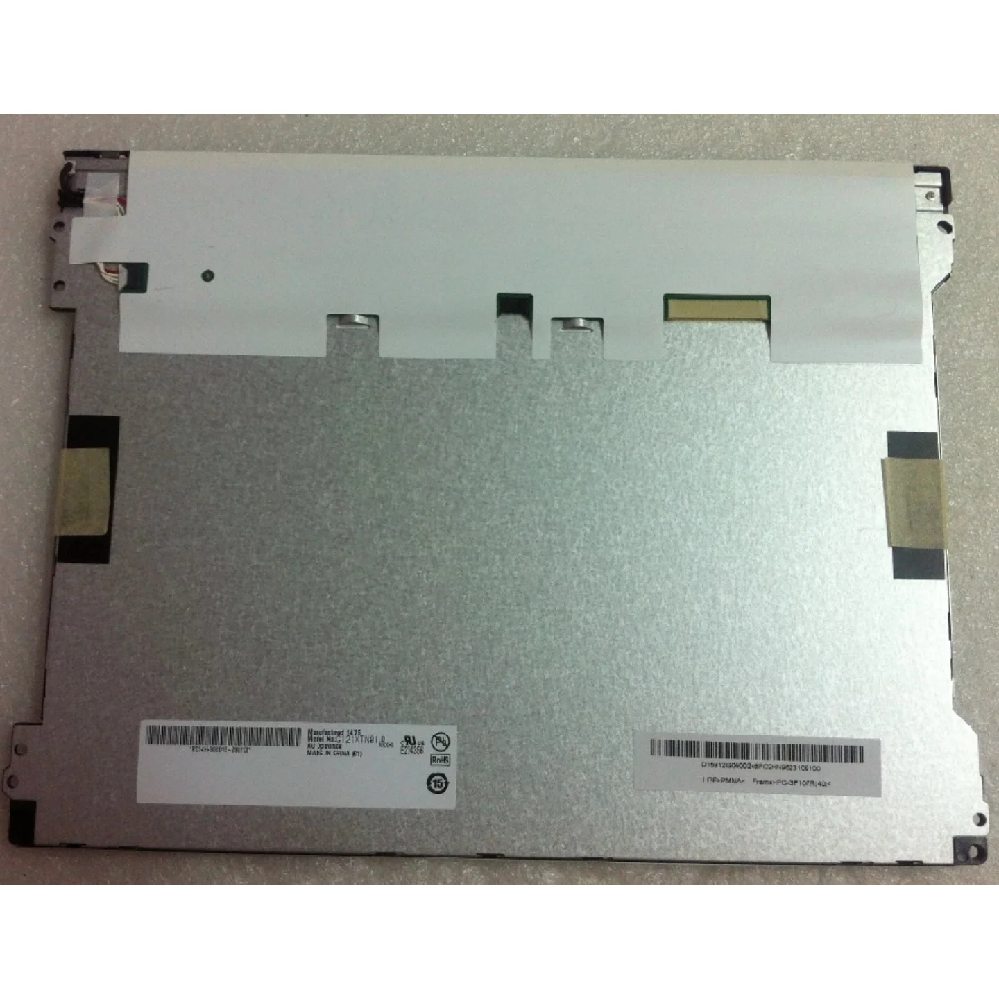 Gloednieuwe originele 12.1-inch G121XN01 V0 G121XN01 V.0 G121XTN01.0 A + 100% getest voor snelle verzending