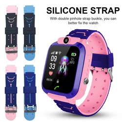 Silicone Strap For 5G Children Smart Watch Phone Watch Video Call Two-Color Wristband 185mm 20mm Strap