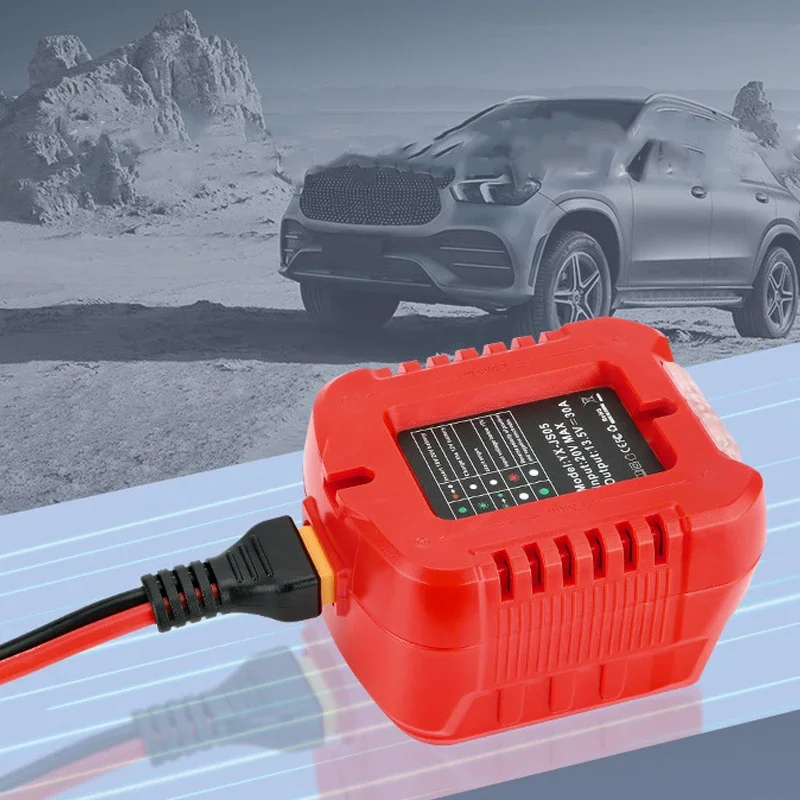 Cabos de ligação para dewalt/makita/milwaukee/bosch 18v bateria de íon-lítio 11awg cabo de reforço de bateria de partida para carro