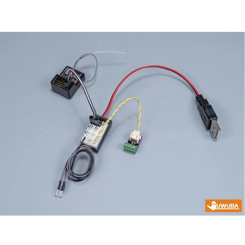 

RC Toy Model DIY USB Adapter To Dupont Cable And Ph2.0 Interface Lamp Board 5V Adapter For Tamiya RC Truck Parts Accessories